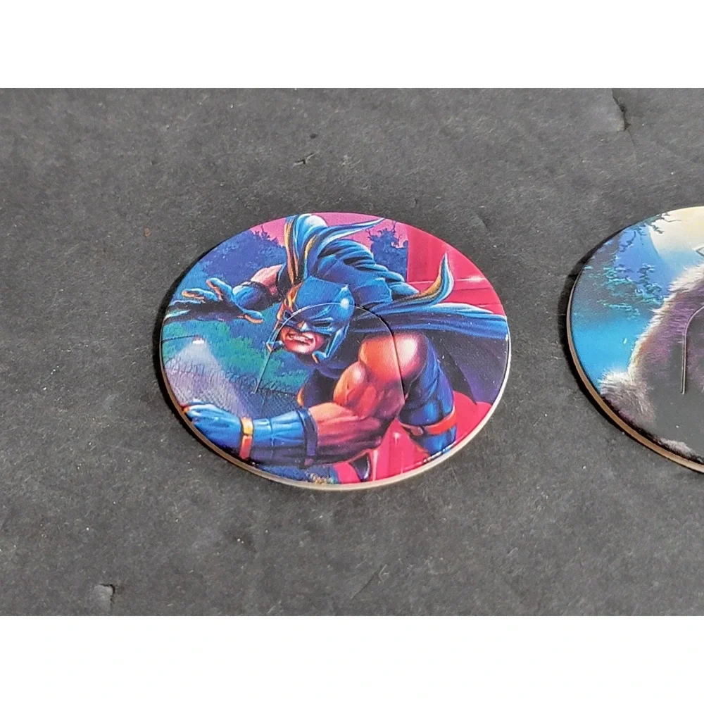 Vintage Goosbumps Books POGS Disks Lot Of 3 1990s Cap Game R L Stine
